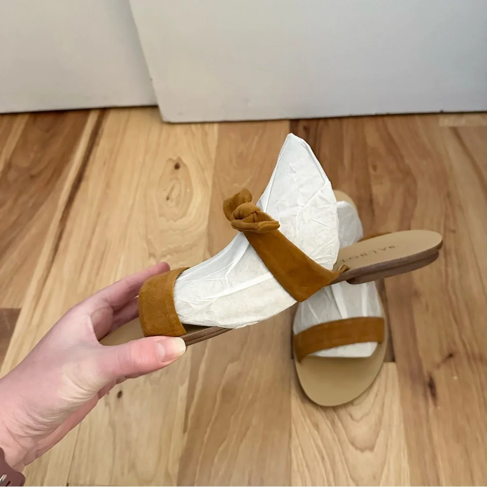 Talbots tan leather
